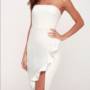 White Lulus dress
